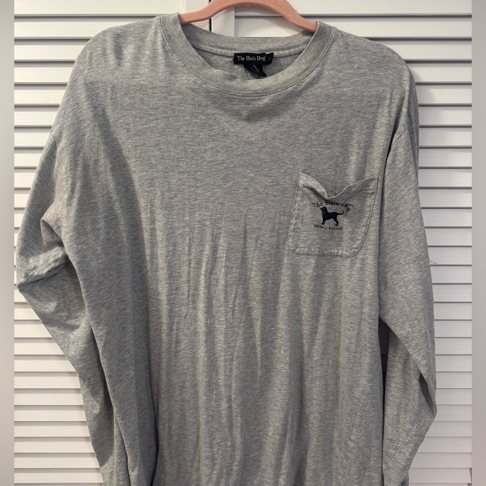 The Black Dog Gray T-Shirt